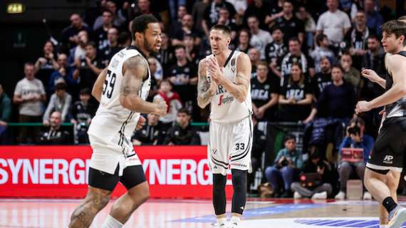 LIVE LBA - La Virtus Bologna ridimensiona la Bertram Derthona