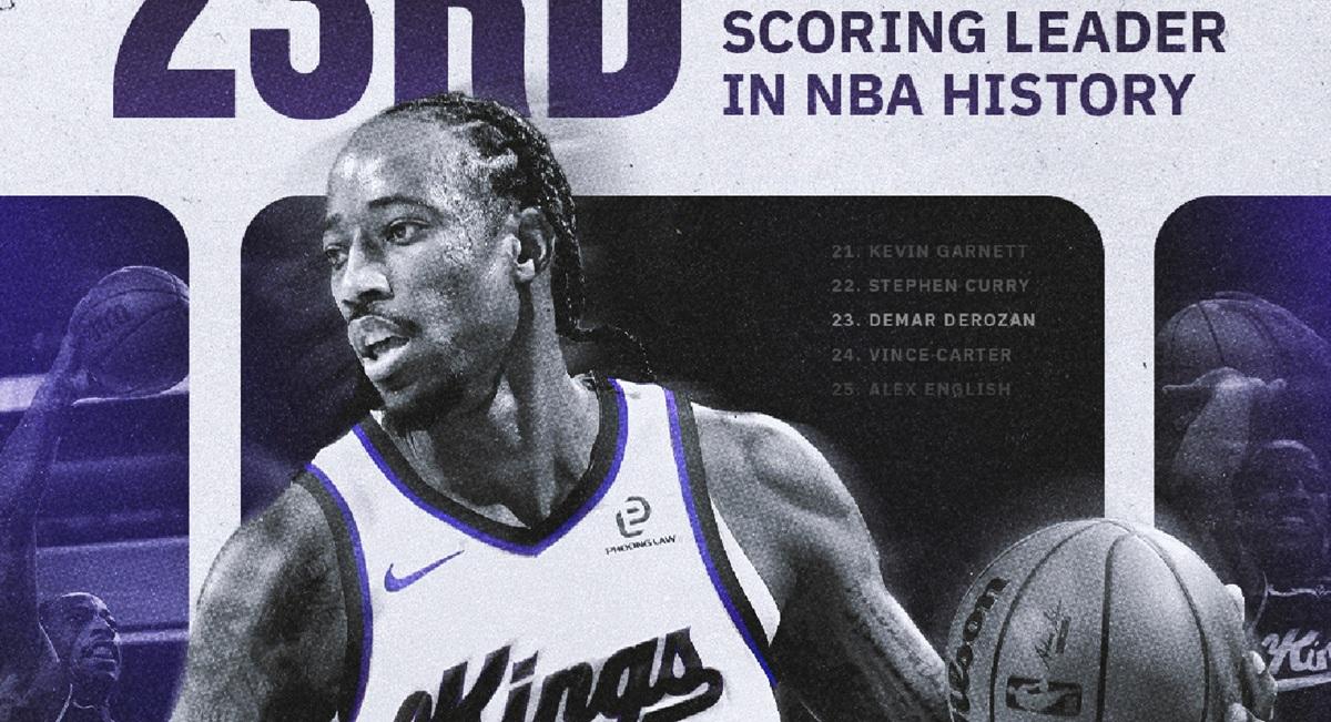DeRozan supera Vince Carter nella classifica marcatori All-Time NBA 