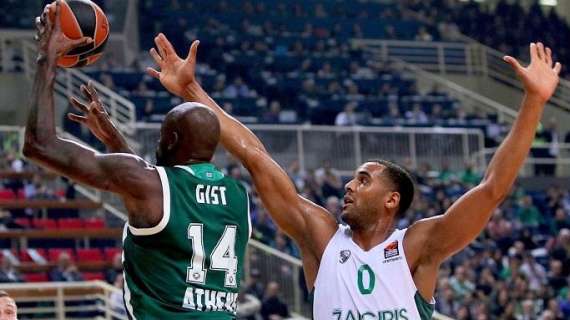 EuroLeague - Brandon Davies eroe dello Zalgiris che sbanca l'Oaka del Panathinaikos