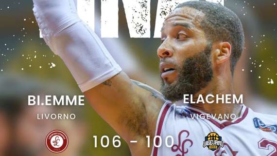A2 - Che sfida a Livorno: la Libertas si prende Gara 1 con Vigevano dopo due overtime