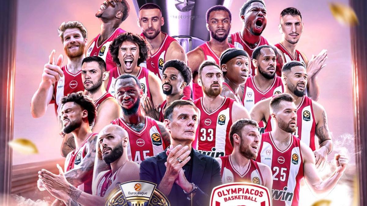 L'Olympiacos è campione di EuroLeague! I Reds sul tetto d'Europa dopo 13 anni!