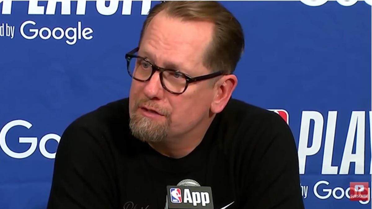 Nick Nurse analizza il crollo dei Sixers, e i limiti di Embiid e Maxey