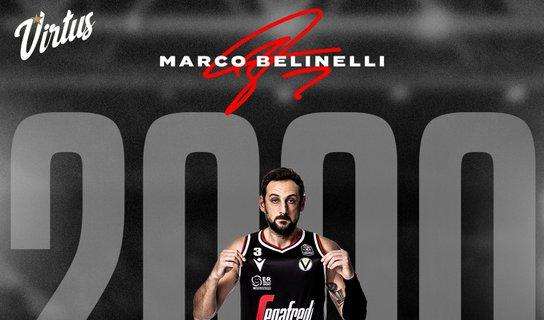 LBA - Marco Belinelli, 2000 punti con la maglia della Virtus Bologna