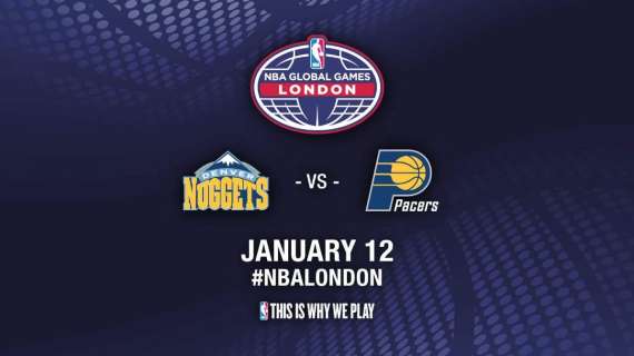 NBA - I Nuggets fanno baldoria a Londra, Pacers travolti da Jokic e Gallinari