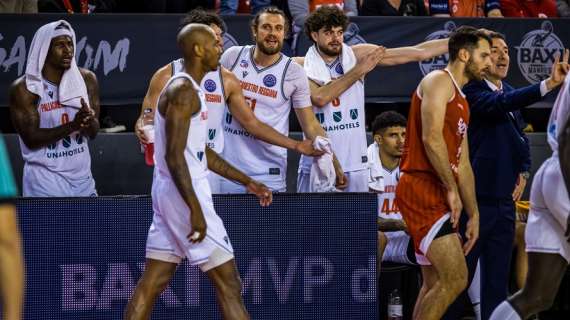 LIVE BCL Top 16 - Reggio Emilia cade con Manresa ma conserva la differenza canestri: il passaggio del turno è nelle sue mani