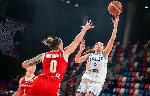 Eurobasket Women's 2023: una pessima Italia si arrende alla Rep. Ceca