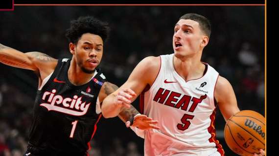 NBA - A Portland gli Heat conquistano la terza vittoria consecutiva