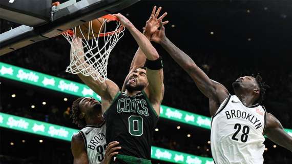 NBA - Boston ha ragione di Brooklyn soltanto dopo un supplementare