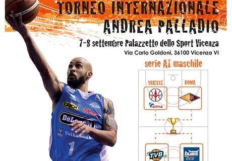 Presentato a Vicenza il Trofeo Andrea Palladio con Treviso, Roma, Trieste e Kapfenberg