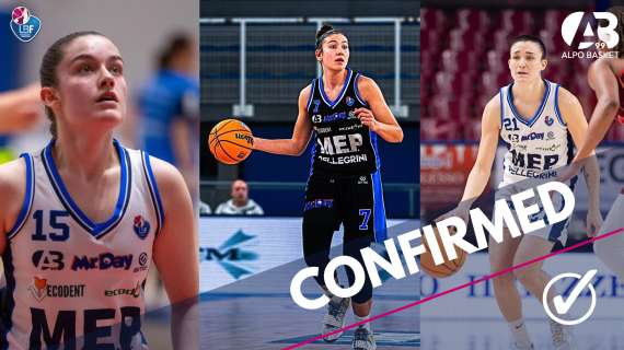 A2 F - Alpo: capitan Rosignoli, Rainis e Furlani confermate in biancoblu