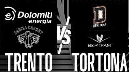 LIVE LBA - Derthona Basket a Trento per fare la guastafeste (ore 20.00)