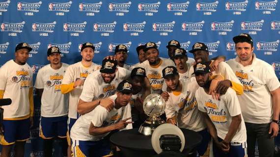 NBA - I Warriors completano il percorso netto per il titolo di Western Conference
