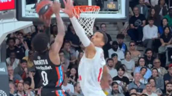 TJ Shorts dice 30, il Paris vince Gara 1 delle finals contro il Monaco