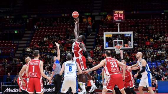 LIVE LBA - Olimpia Milano vs Germani Brescia: diretta (76-70 al 32')