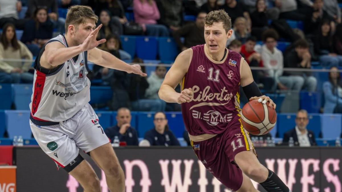 Libertas Livorno, nuovo stop per Luca Tozzi: in dubbio con Cividale