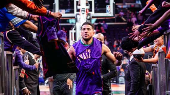 NBA - Devin Booker e i Suns riscuotono la vittoria sugli Utah Jazz