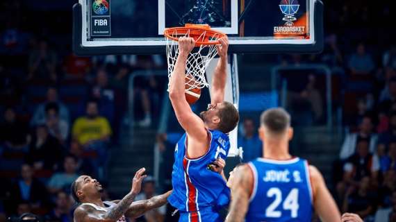 Eurobasket: il Portogallo impegna la Serbia, Jokic controlla con doppia doppia