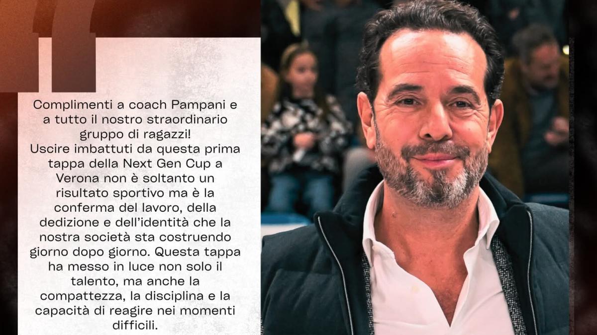 Apu Udine fa 3/3 alla Next Gen a Verona, Pedone: «Conferma del lavoro fatto»