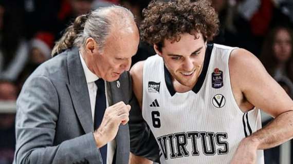 Virtus Bologna, i 12 di Ivanovic contro l'Asvel Villeurbanne 