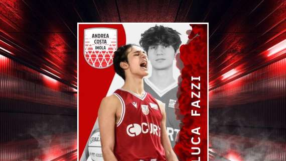 Serie B - Andrea Costa Imola rinnova il playmaker Luca Fazzi