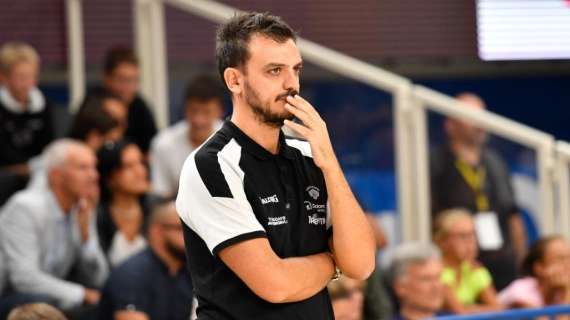 Lega A - Coach Nicola Brienza: «Emozionato, carico, contento: finalmente si comincia»