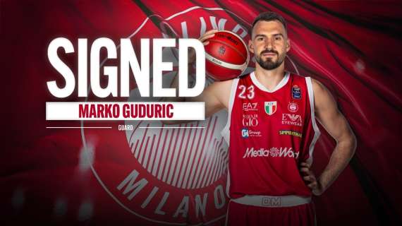 Olimpia Milano announce a multi-year agreement with Marko Guduric