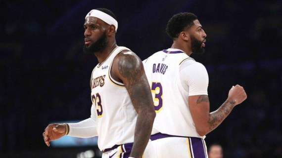 NBA -  Lakers, LeBron James sente molta meno pressione rispetto a Miami