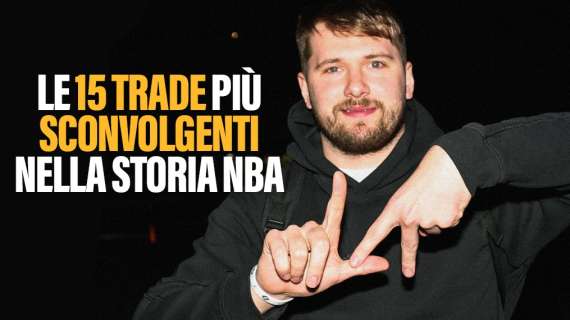 Luka Doncic ai Lakers: le 15 più incredibili trade nella storia NBA