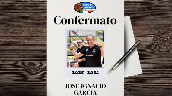 A2 F - Polisportiva Galli conferma coach Garcia per la stagione 2025/2026