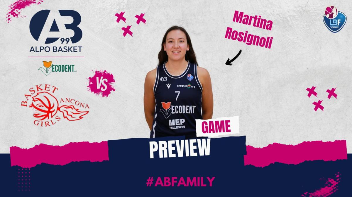 A2 F - Ecodent Alpo Basket ad Ancona per il match di chiusura 2025