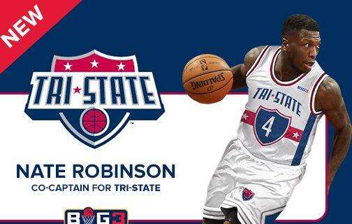 Nate Robinson joins BIG 3 ad co-captain
