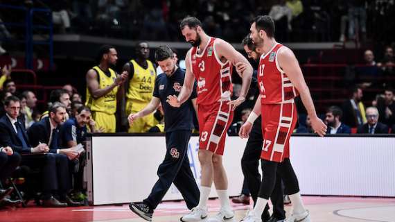 Olimpia, Messina su Mirotic: «Vuole giocare giovedì, ma dobbiamo stare attenti»