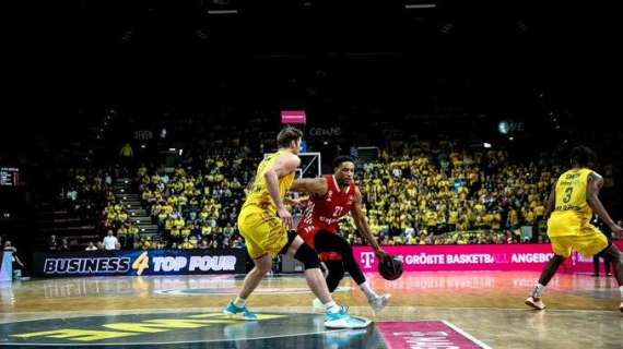 BBL - Bayern elimina l'Alba Berlino in finale di coppa c'è l'Oldenburg