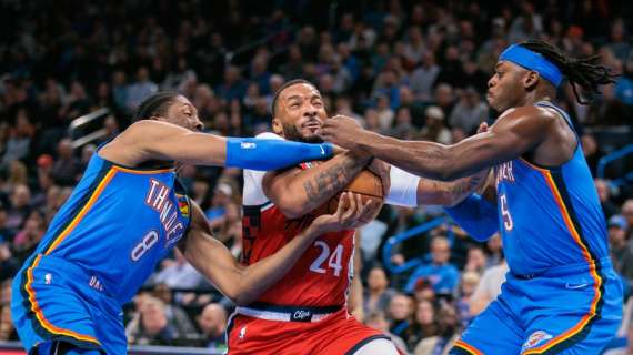 NBA - Contro i Clippers, nuovo record di franchigia per i Thunder