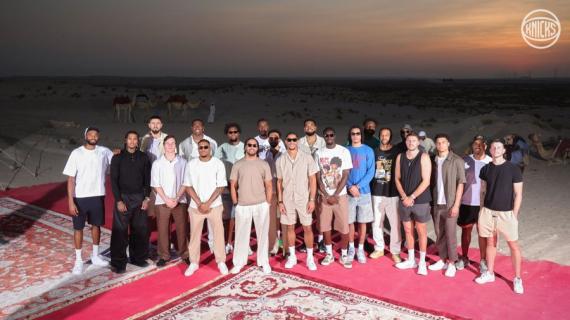 Knicks in Abu Dhabi Desert