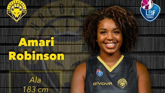 UFFICIALE A1 F - Lupebasket, accordo con Amari Robinson per la prossima stagione 