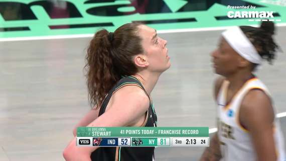 WNBA - Storica Breanna Stewart: 45 punti in 3 quarti all'esordio con le Liberty