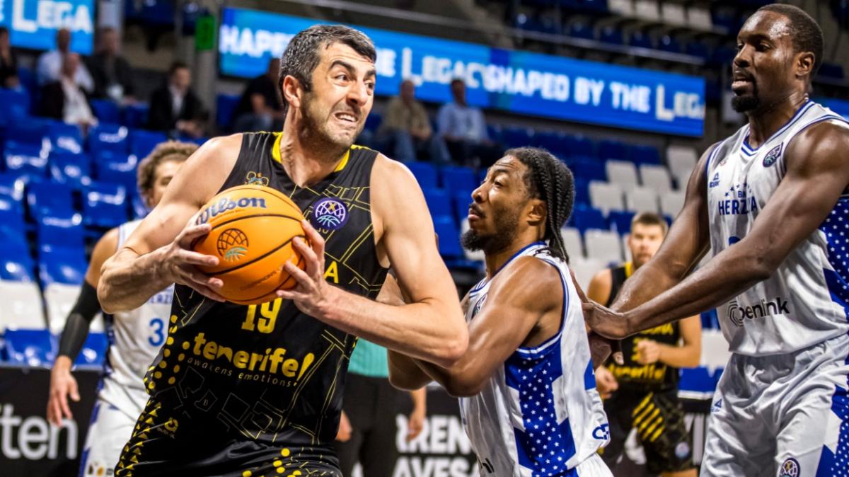 Tenerife domina Herzliya per il secondo successo in Basketball Champions League