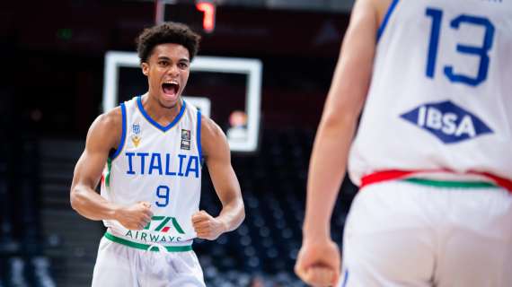 Italbasket U18M, sconfitta agevolmente l'Austria: Italia ai quarti di finale