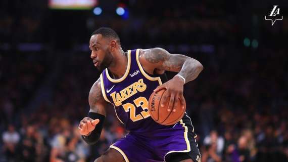 NBA - Lakers, non dire a LeBron James che deve risparmarsi