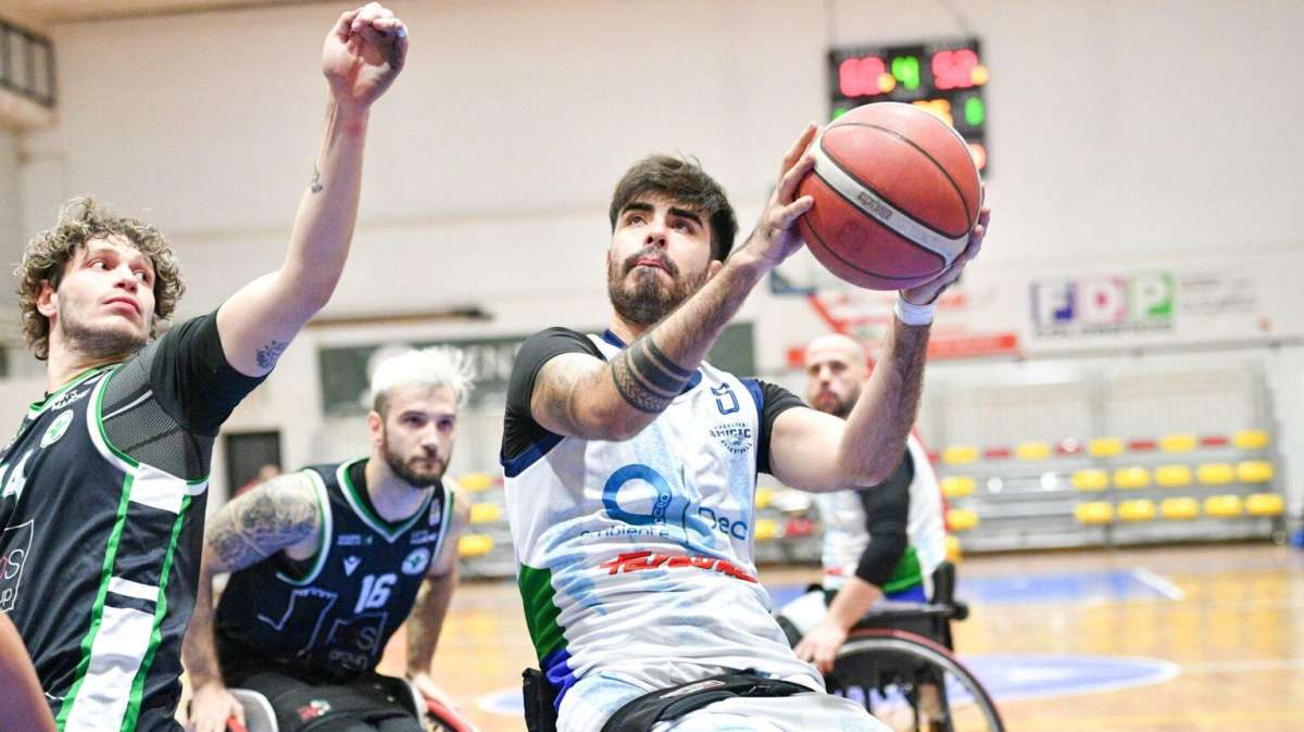 Basket in carrozzina, si chiude il girone di andata in SERIE A