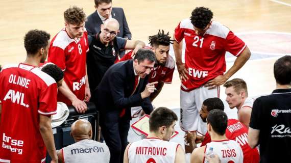 EuroLeague - Bamberg, coach Banchi: “Abbiamo fatto fatica contro le guardie di Milano”