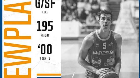 Serie B - Thomas Aguzzoli un nuovo giocatore di Action Now Monopoli