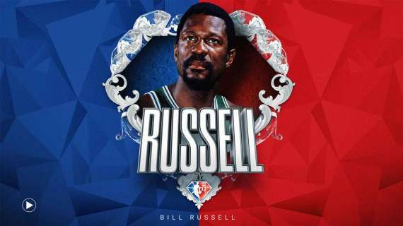 La NBA ritirerà dalla Lega il #6 in onore di Bill Russell 