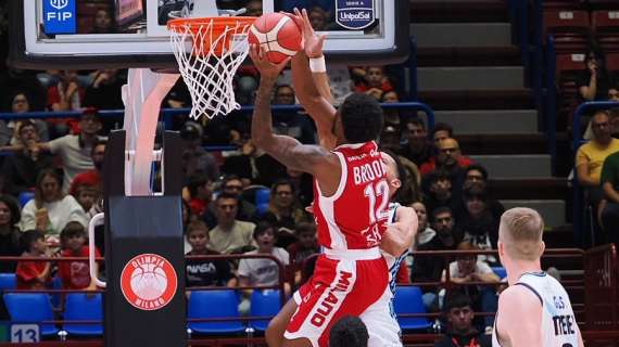 LIVE - Vince l'Olimpia Milano contro una Napoli che lotta ma che resta a zero punti, 89-82 il risultato finale 