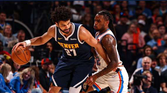 NBA - Nuggets travolgenti per la rivincita sugli OKC Thunder