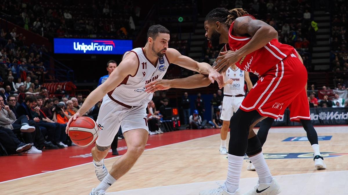 Highlights LBA | Il match-clou dell'ottava tra Olimpia Milano e Trapani Shark