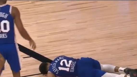 NBA - Spaventoso infortunio per Tobias Harris: sbatte la testa sul parquet
