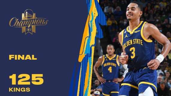 NBA - Warriors in due tempi, rischiano grosso contro i Kings