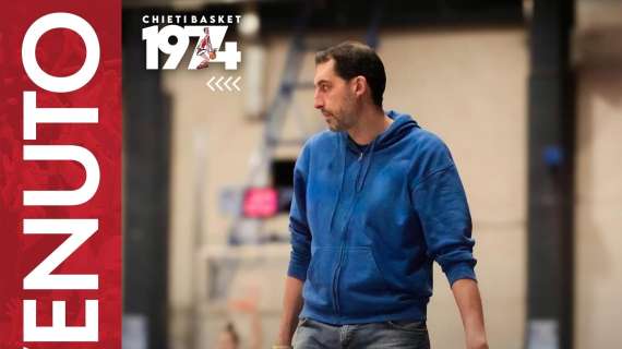 Serie B - Luca Garri assistant coach al Chieti Basket 1974